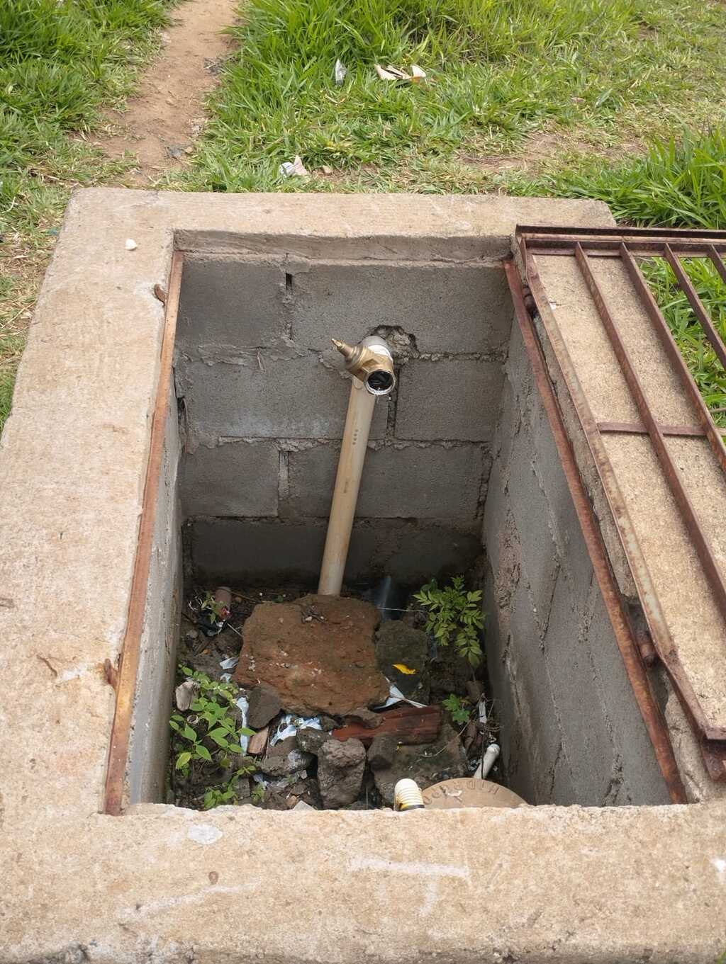 Poço artesiano do bairro Planalto em João Monlevade