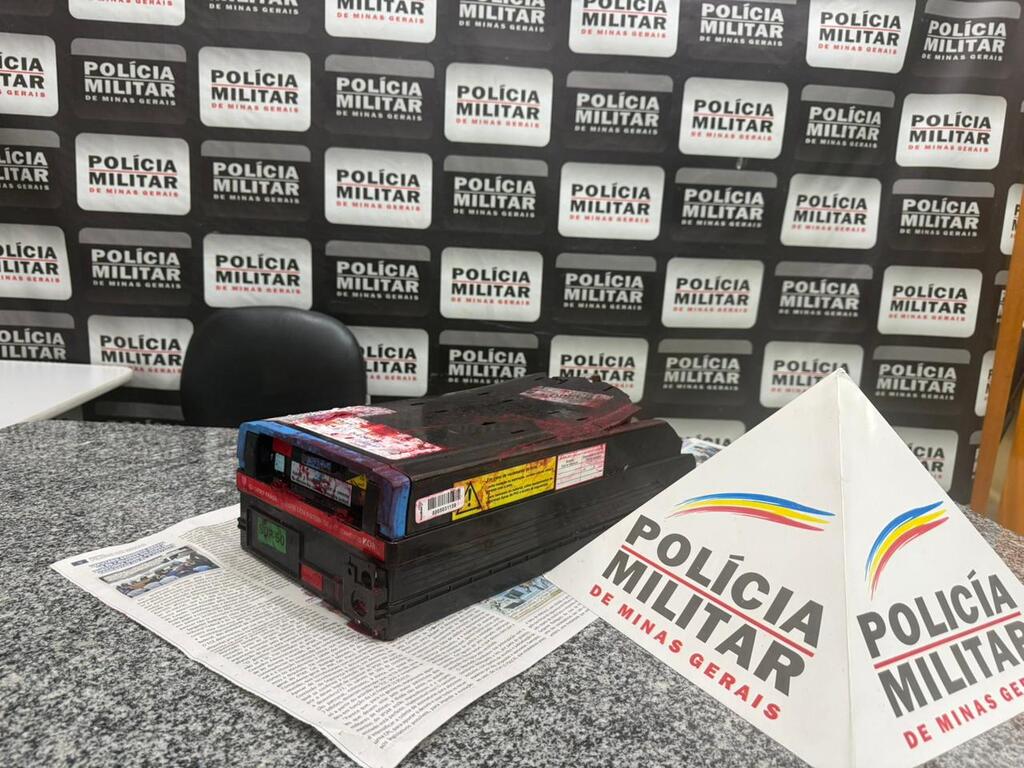 Homem é preso após furtar gaveta de caixa eletrônico em São Gonçalo do Rio Abaixo